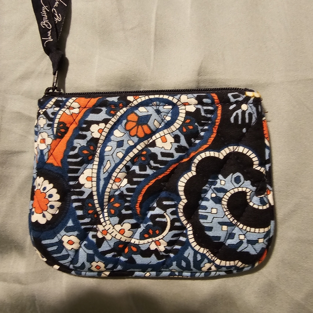 Vera Bradley EUC Small Pouch in Paisley Marrakesh - Picture 4 of 4